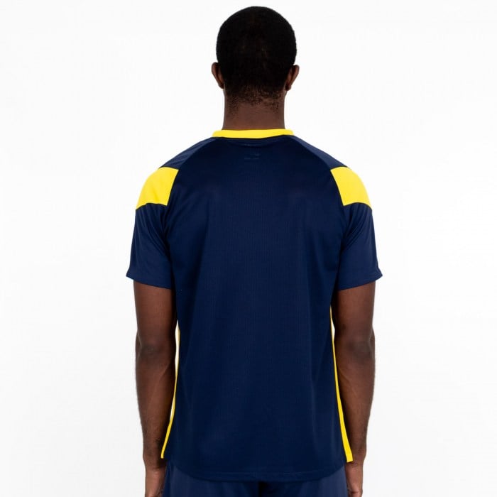 Nike Park Derby III Short-Sleeve Jersey Midnight Navy-Tour Yellow-White