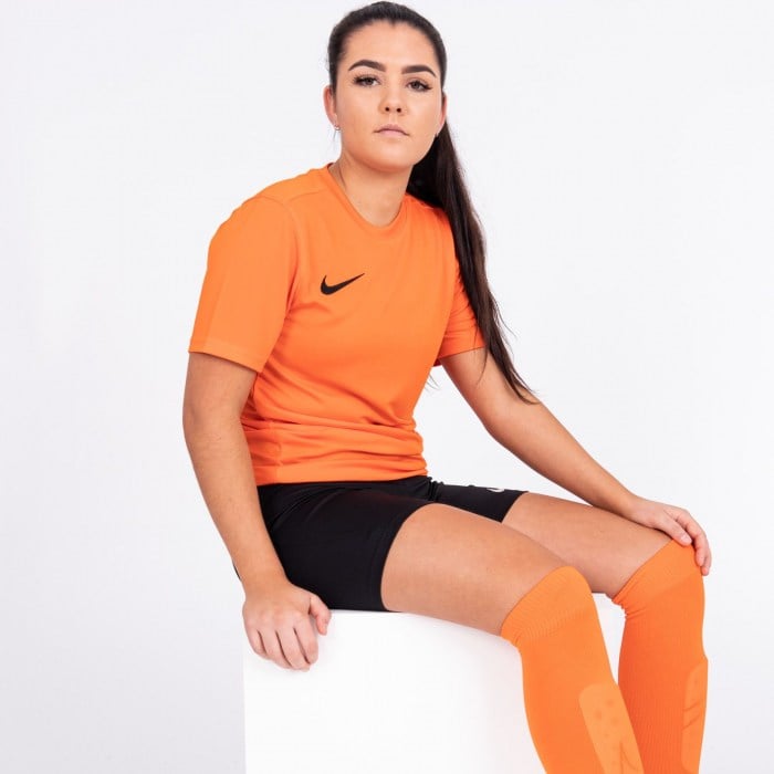 Nike Park VIi Dri-fit Short Sleeve Shirt Safety Orange-Black