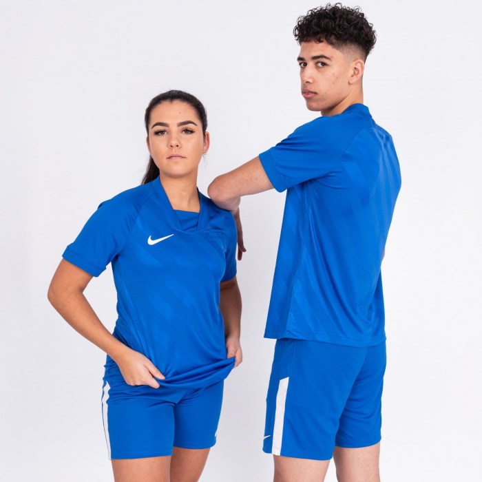 Nike Dri-fit League Knit II Shorts Royal Blue-White-White