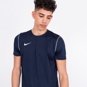 Nike Park 20 Short-sleeve Training Tee Obsidian-White-White