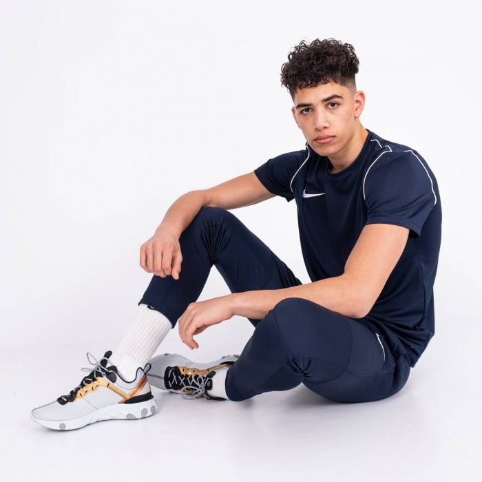 Nike Dri-fit Park 20 Tech Pants Obsidian-Obsidian-White