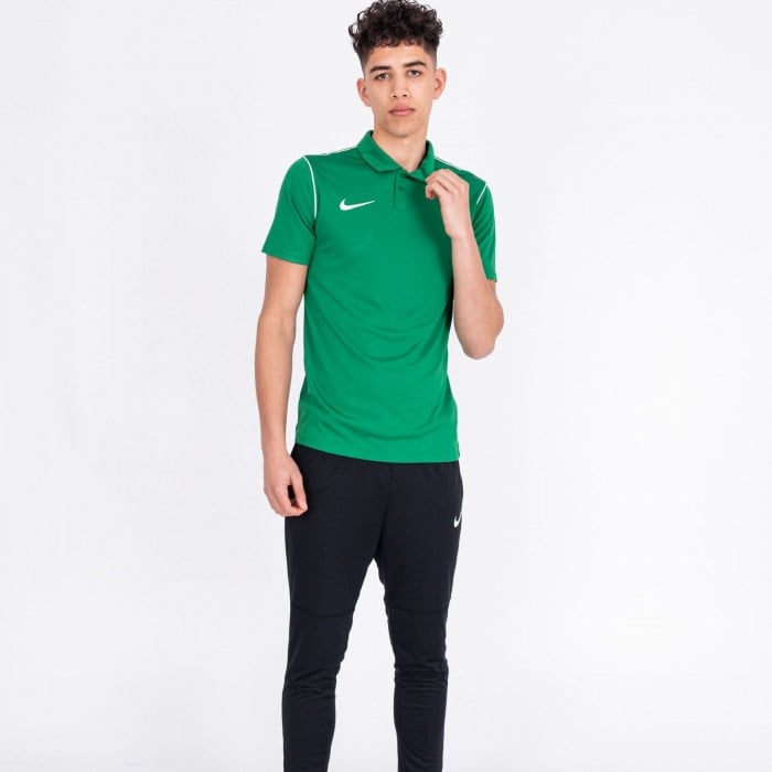 Nike Dri-fit Park 20 Polo Pine Green-White-White