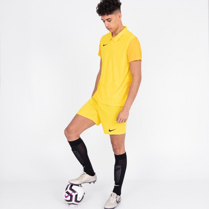 Nike Dri-fit Trophy Iv Short Sleeve Jersey Tour Yellow-University Gold-Black