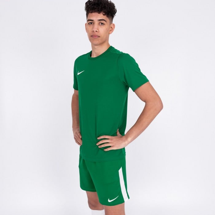 Nike Park VIi Dri-fit Short Sleeve Shirt Pine Green-White
