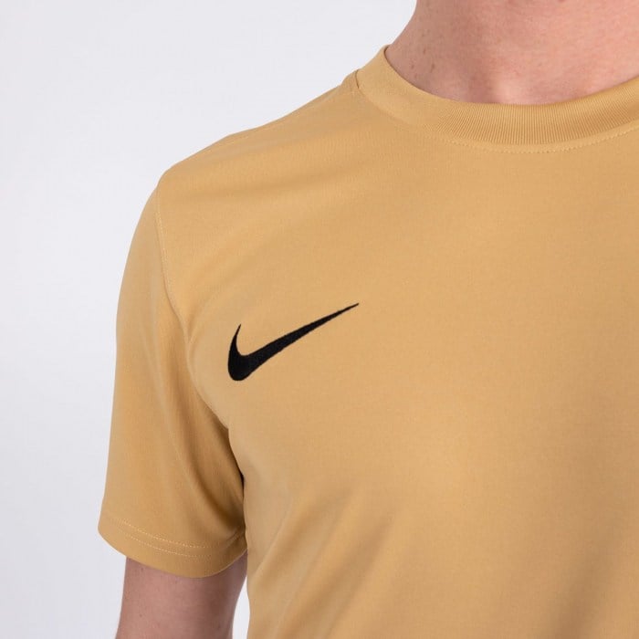 Nike Park VIi Dri-fit Short Sleeve Shirt Jersey Gold-Black