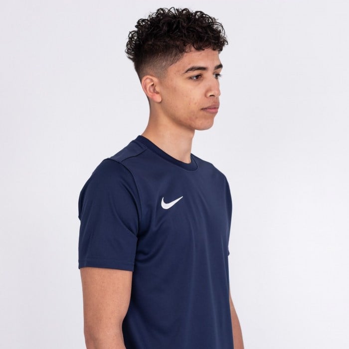 Nike Park VIi Dri-fit Short Sleeve Shirt Midnight Navy-White