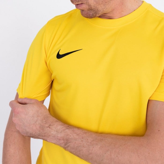 Nike Park VIi Dri-fit Short Sleeve Shirt Tour Yellow-Black