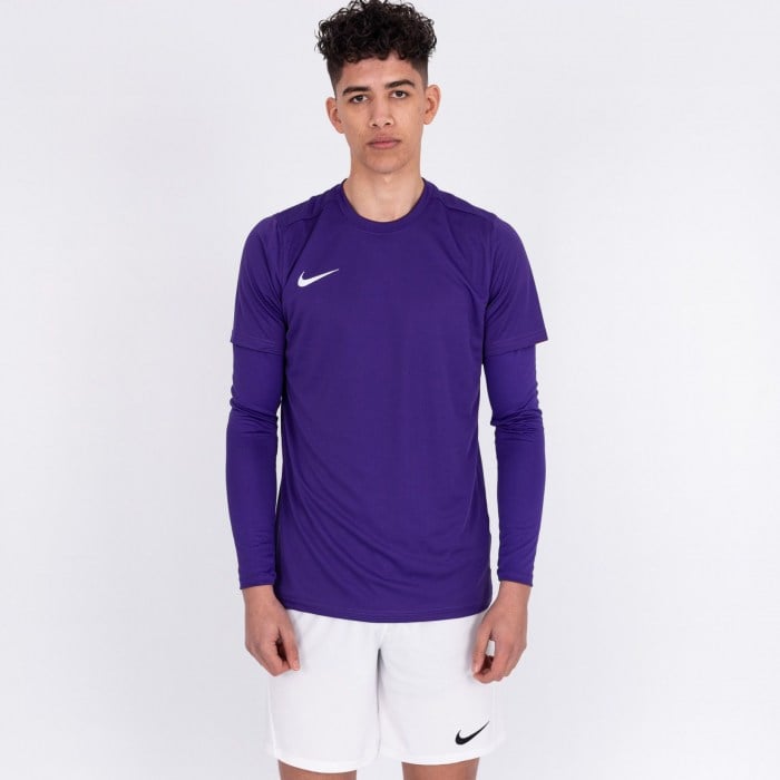 Nike Park VIi Dri-fit Short Sleeve Shirt Court Purple-White