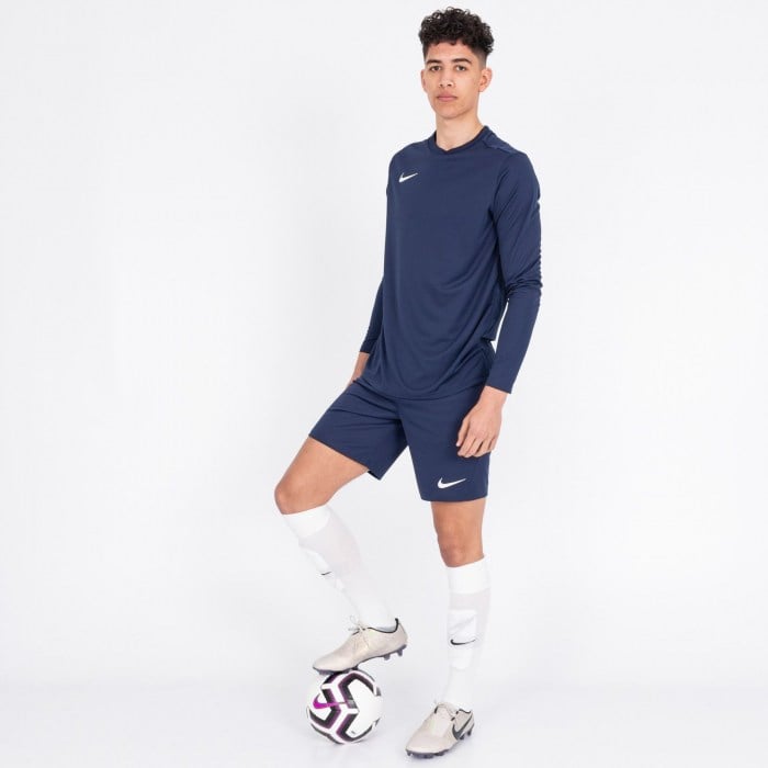 Nike Dri-fit Park III Shorts Midnight Navy-White