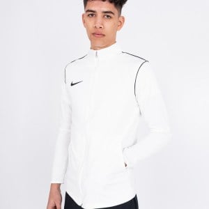 white nike track top