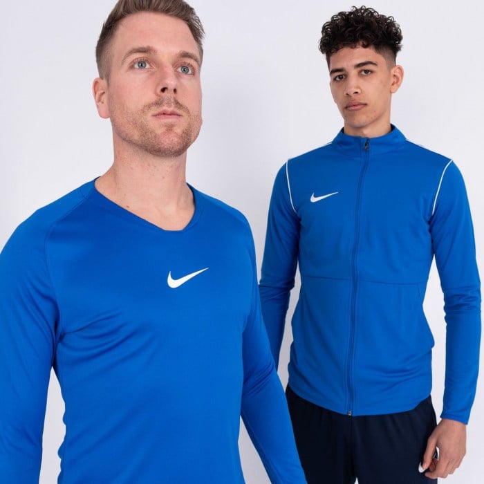 Nike Dri-fit Park First Layer Royal Blue-White