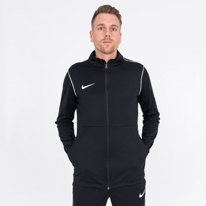 Nike Dri-fit Park 20 Knitted Track Jacket Black-White-White