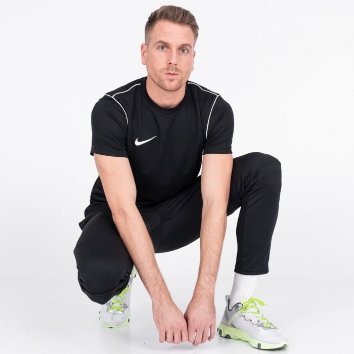 Nike Park 20 Short-sleeve Training Tee Black-White-White