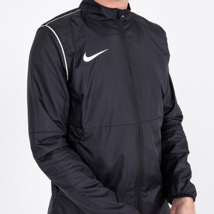 Nike Repel Park 20  Rain Jacket Black-White-White