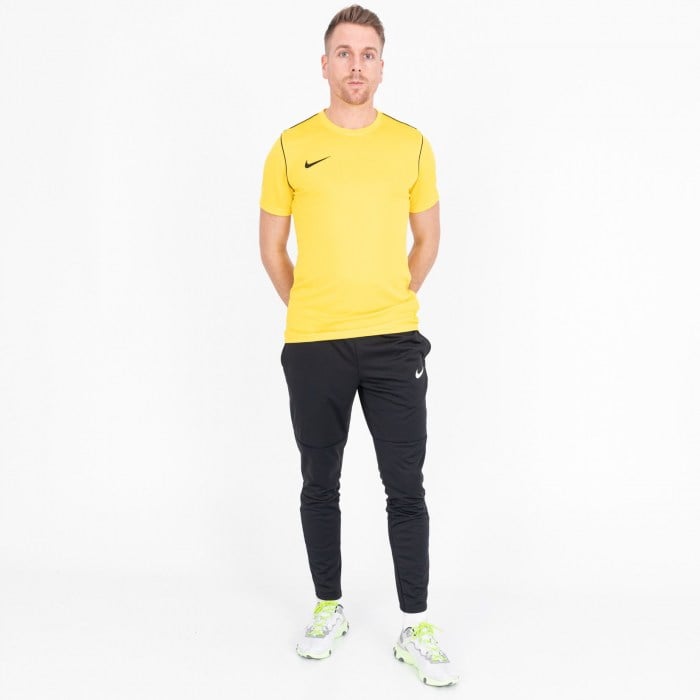 Nike Park 20 Short-sleeve Training Tee Tour Yellow-Black-Black