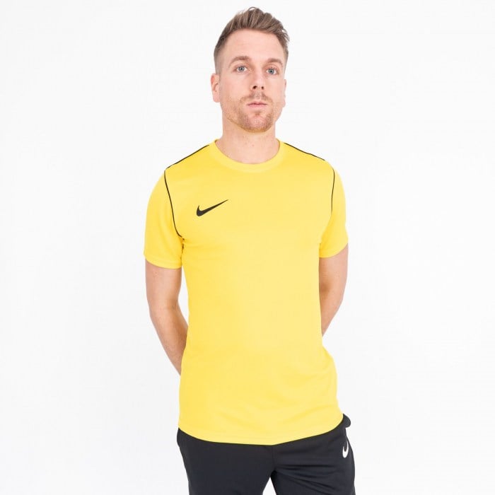Nike Park 20 Short-sleeve Training Tee Tour Yellow-Black-Black
