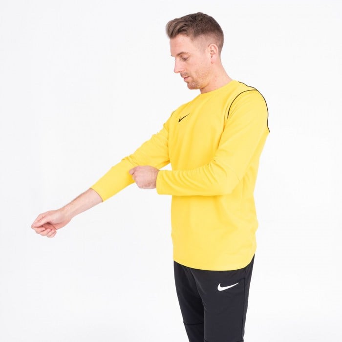 Nike Dri-fit Park 20 Crew Top Tour Yellow-Black-Black