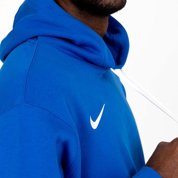 Nike Team Club 20 Fleece Hoodie (M) Royal Blue-White-White