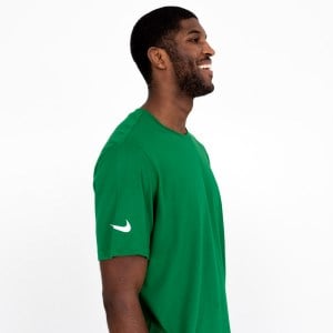 Nike Team Club 20 Cotton T-Shirt (M) Pine Green-White