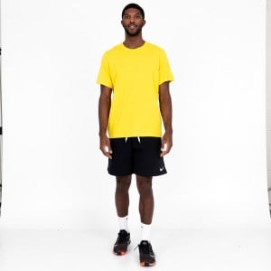 Nike Team Club 20 Cotton T-Shirt (M) Tour Yellow-Black