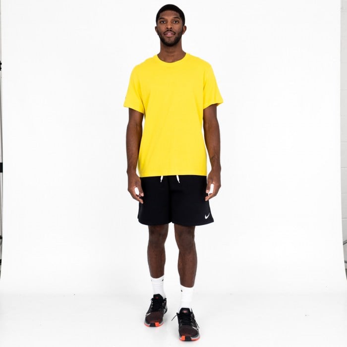 Nike Team Club 20 Cotton T-Shirt (M) Tour Yellow-Black