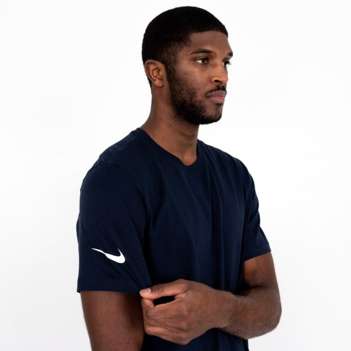 Nike Team Club 20 Cotton T-Shirt (M) Obsidian-White