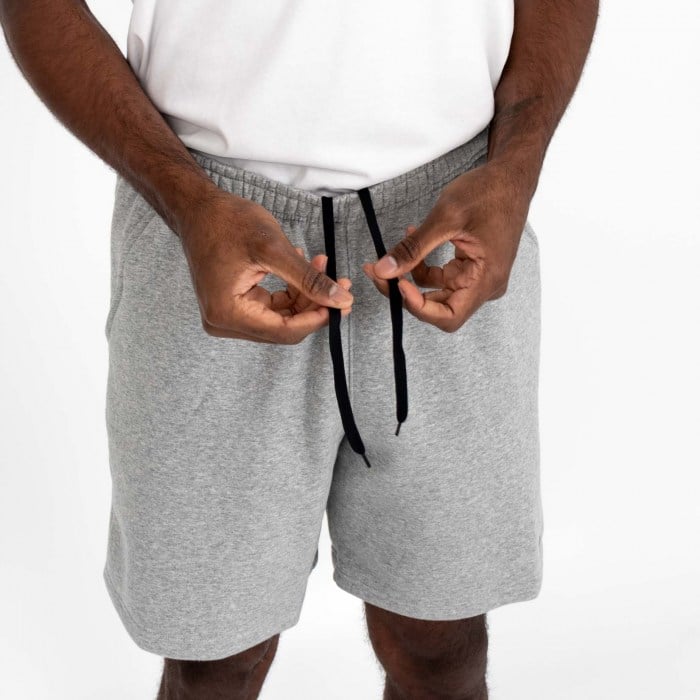 Nike Team Club 20 Fleece Shorts (M) Dk Grey Heather-Black-Black