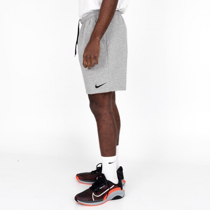 Nike Team Club 20 Fleece Shorts (M) Dk Grey Heather-Black-Black
