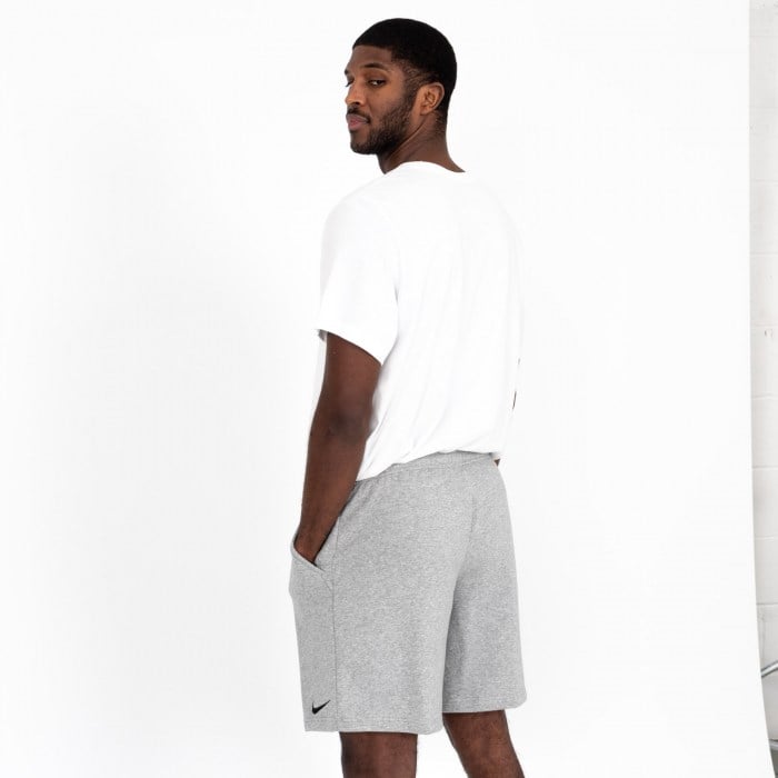 Nike Team Club 20 Fleece Shorts (M) Dk Grey Heather-Black-Black
