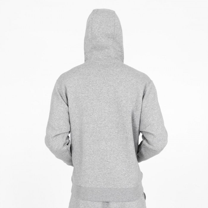 Nike Team Club 20 Fleece Full-Zip Hoodie (M) Dk Grey Heather-Black-Black