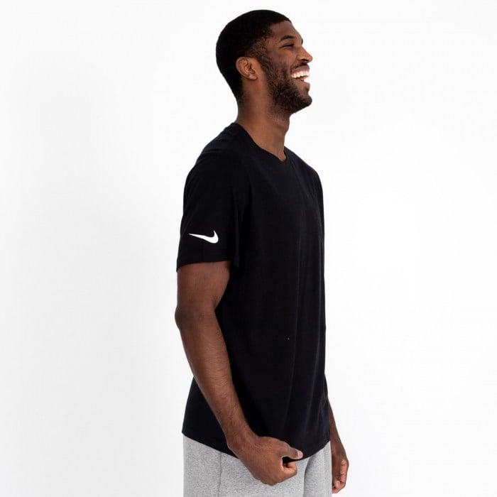 Nike Team Club 20 Cotton T-Shirt (M) Black-White