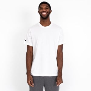 Nike Team Club 20 Cotton T-Shirt (M) White-Black