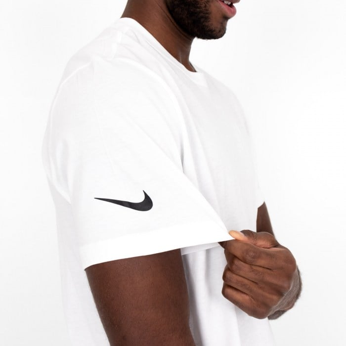Nike Team Club 20 Cotton T-Shirt (M) White-Black