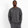 Nike Team Club 20 Fleece Crew Sweatshirt Charcoal Heathr-White-White