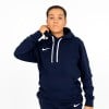 Nike Team Club 20 Fleece Hoodie (M)  Obsidian-White-White