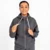 Nike Team Club 20 Fleece Full-Zip Hoodie (M) Charcoal Heathr-White-White