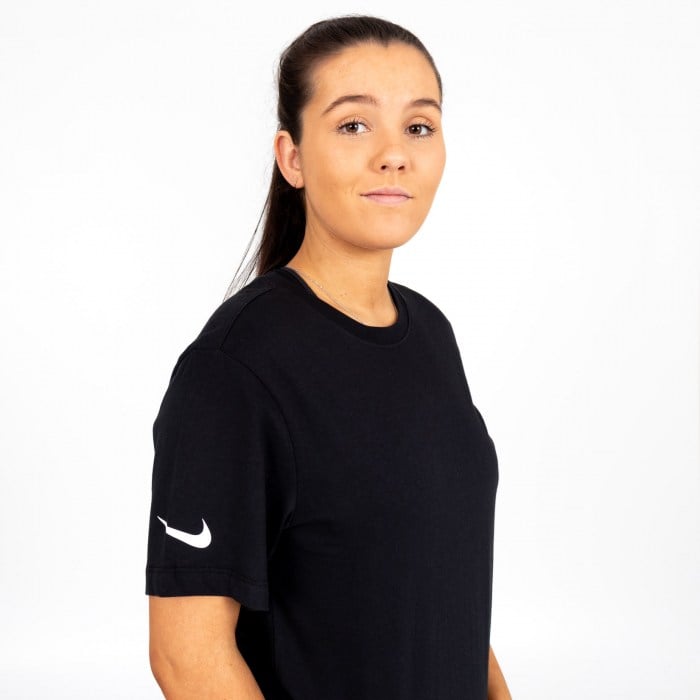 Nike Team Club 20 Cotton T-Shirt (M) Black-White