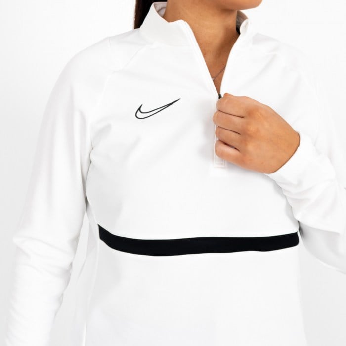Nike Womens Academy 21 Midlayer (M) White-Black-Black-Black