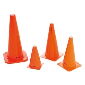 Precision Training Sports Space Marker Collapsible Cones Set of 4 x 9"/12"/15" 