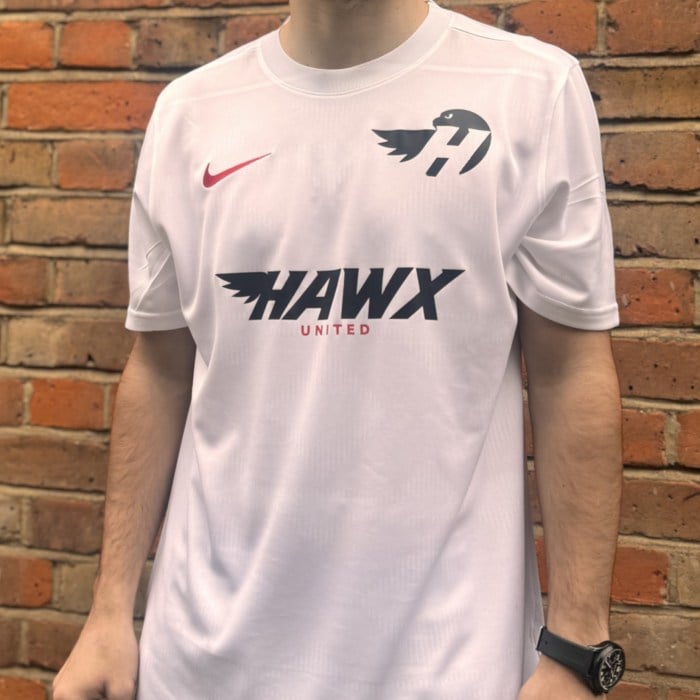 Nike Park VII Dri-FIT Short Sleeve Shirt - White/University Red