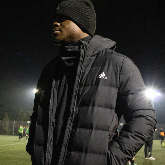 Adidas-LP Helionic Hooded Down Jacket