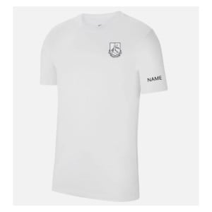 Nike Team Club 20 Cotton T-Shirt (M) White-Black