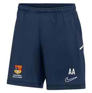 Nike Dri-FIT Academy 25 Shorts (W) - Obsidian/Obsidian/White