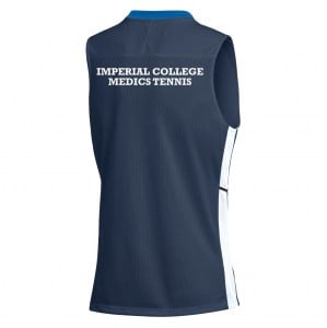 Nike Dri-FIT Academy 25 Sleeveless Top - Obsidian/Royal Blue/White