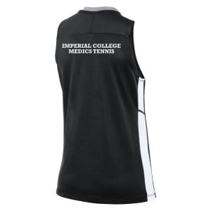 Nike Dri-FIT Academy 25 Sleeveless Top (W) - Black/White/White
