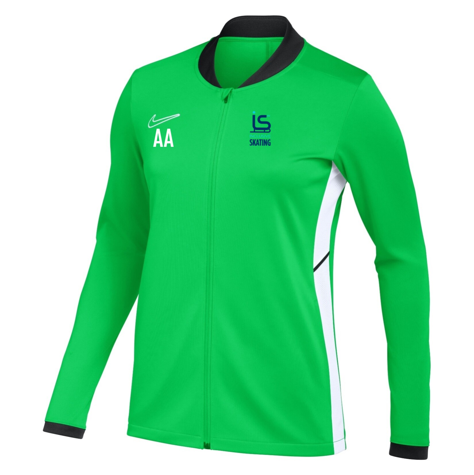 Nike Dri-FIT Academy 25 Knit Track Jacket (W) - Green Spark/Lucky Green/White