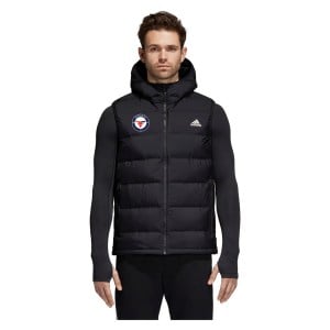 adidas-SS Helionic Down Vest - Black