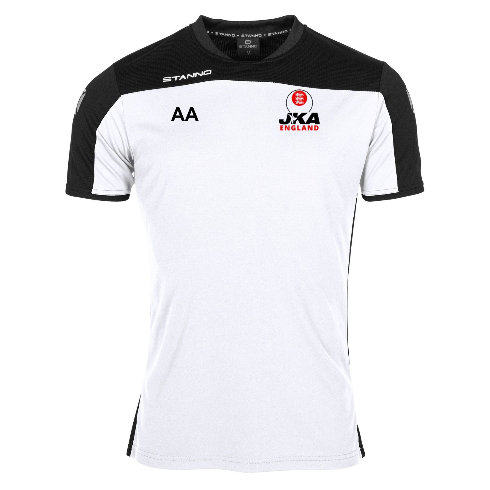 Stanno Pride Short Sleeve T-Shirt - White/Black
