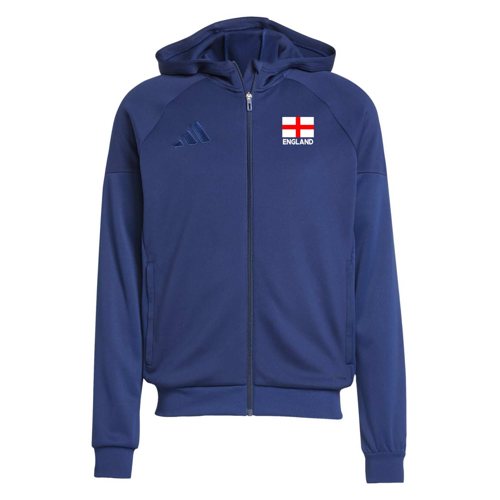 adidas Tiro 25 Travel Full-Zip Hoodie - Team Navy Blue