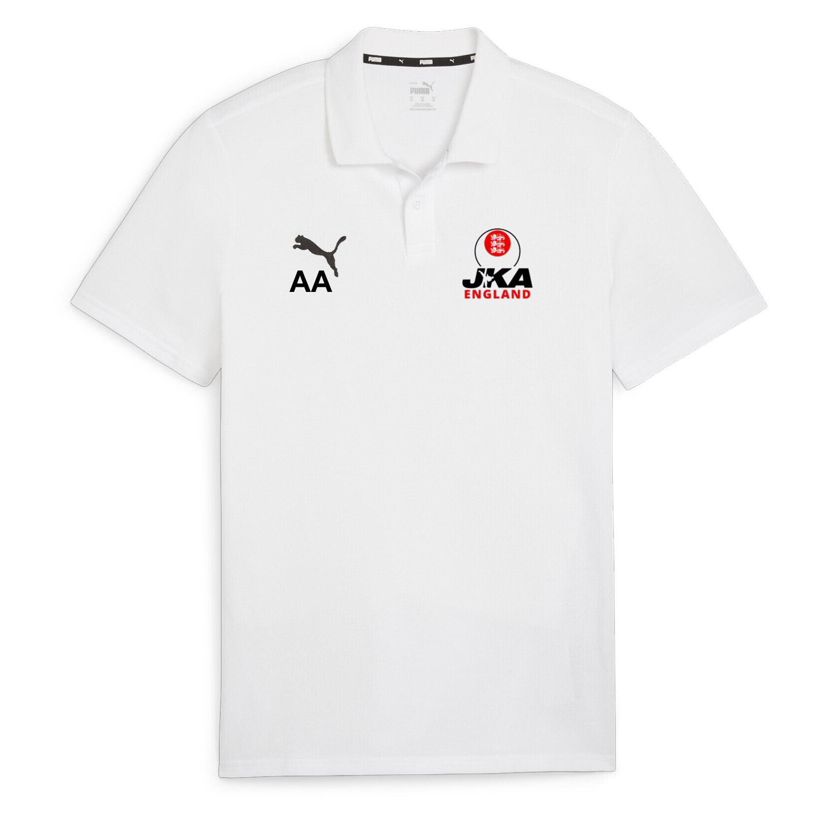 Puma TeamGOAL Casuals Polo - Puma White/Puma Black